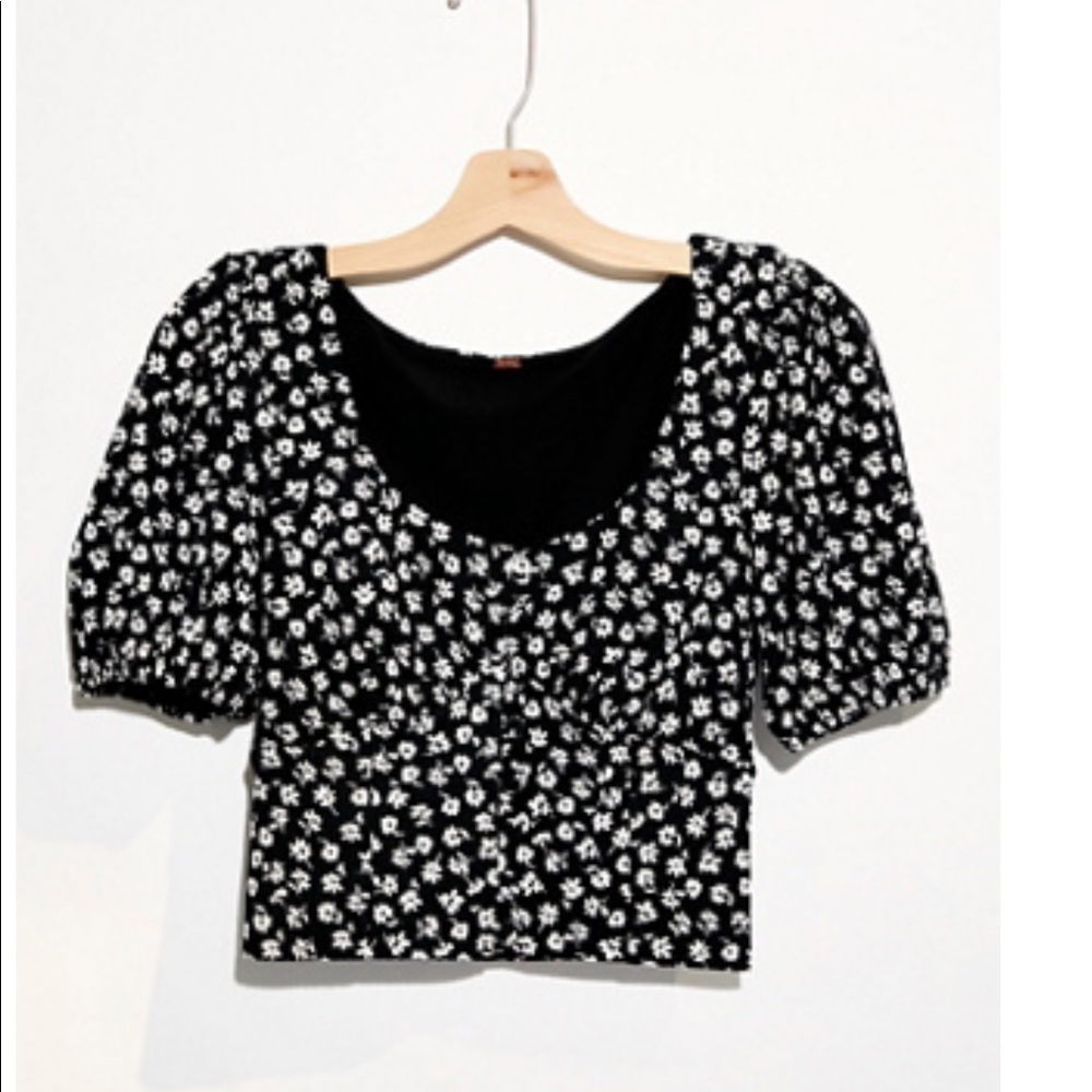 Free people puff sleeve top